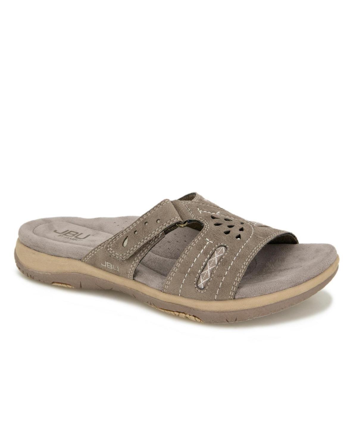 Jbu Womens Sissey Comfort Slide Sandals Product Image