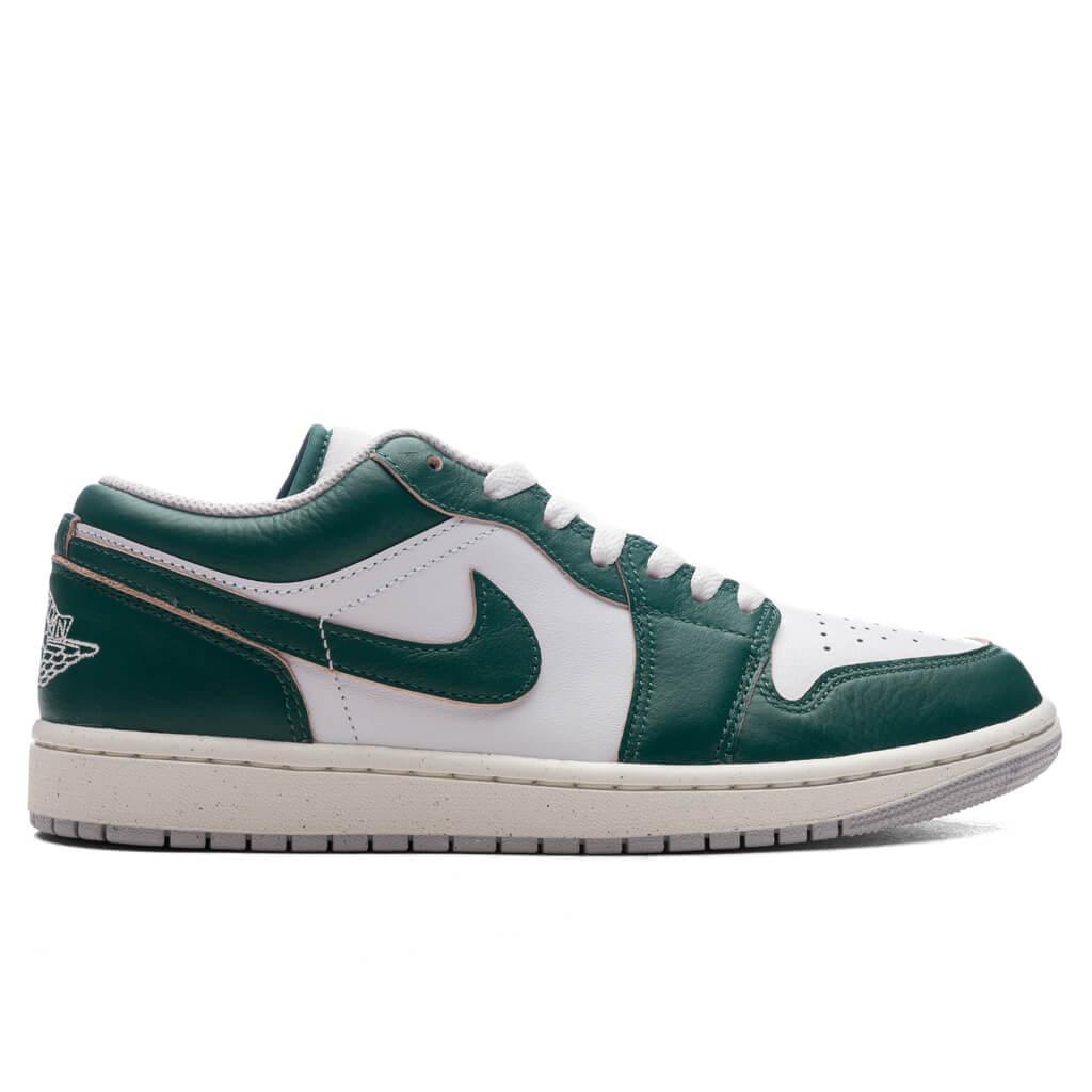 Air Jordan 1 Low SE - Oxidized Green/White/Sail Male Product Image