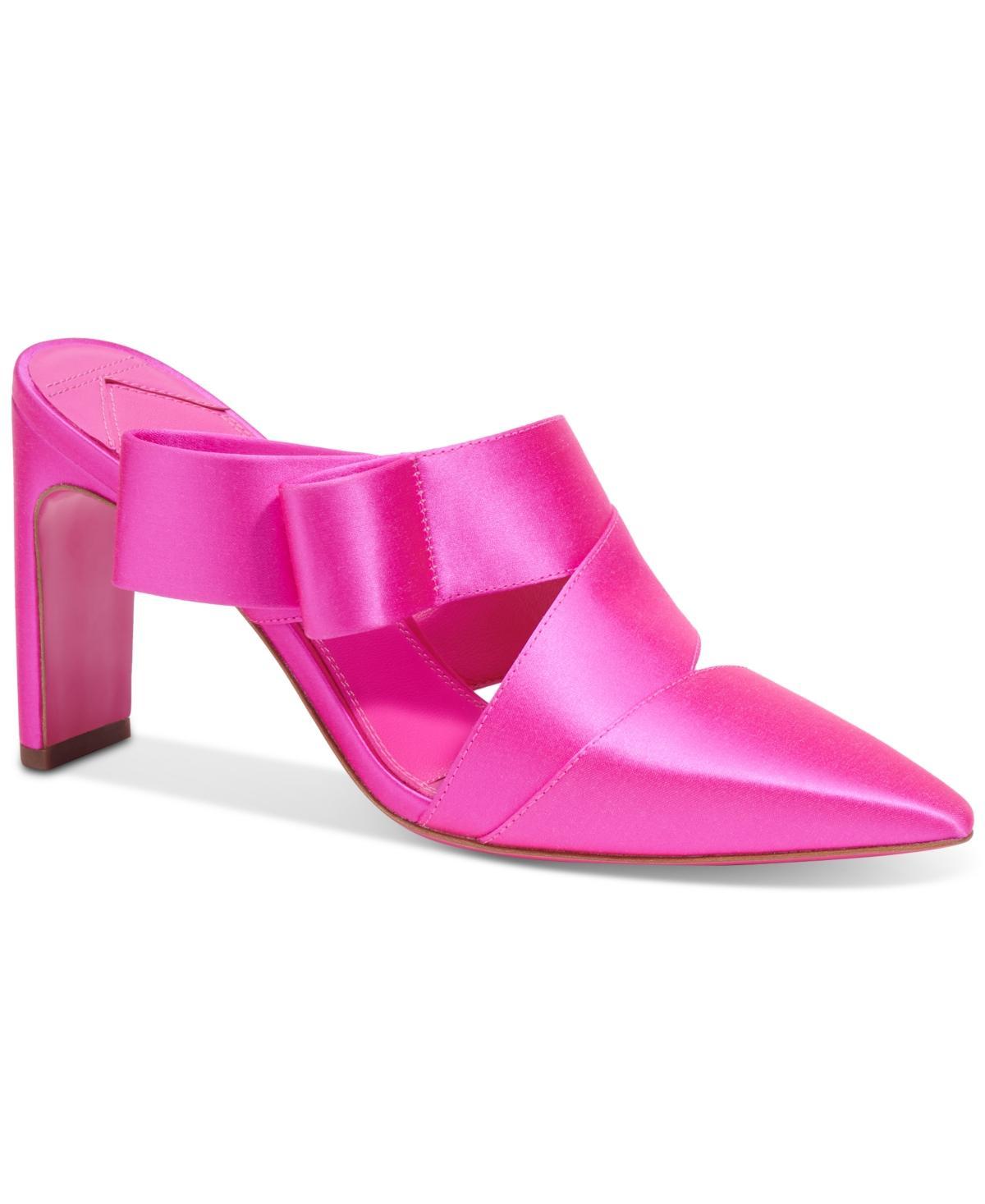 Womens Bianca Satin Wrap Pumps Product Image