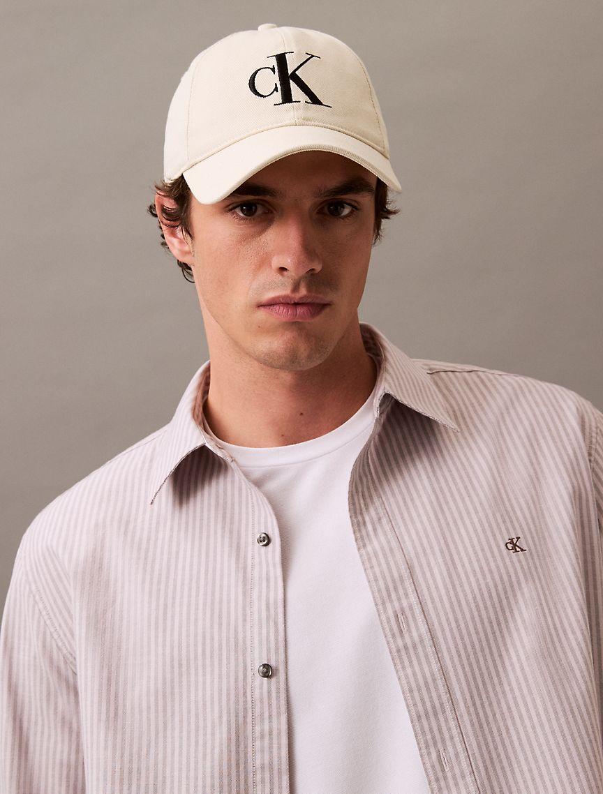 Twill Embroidered Monogram Logo Cap Product Image