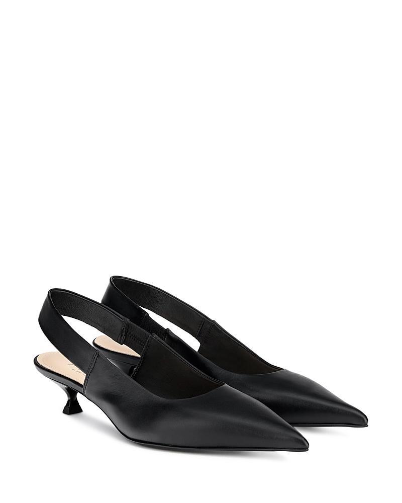 Agl Womens Lenor Pointed Toe Slingback Pumps Product Image