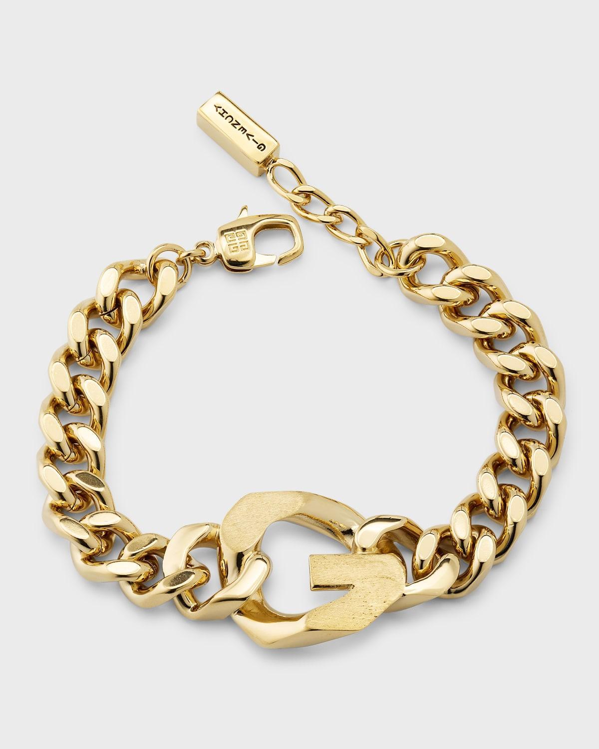 G-Chain Large Golden Bracelet Product Image