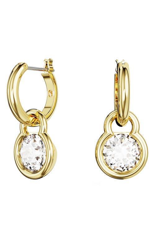 Swarovski Dextera Crystal Huggie Hoop Earrings Product Image