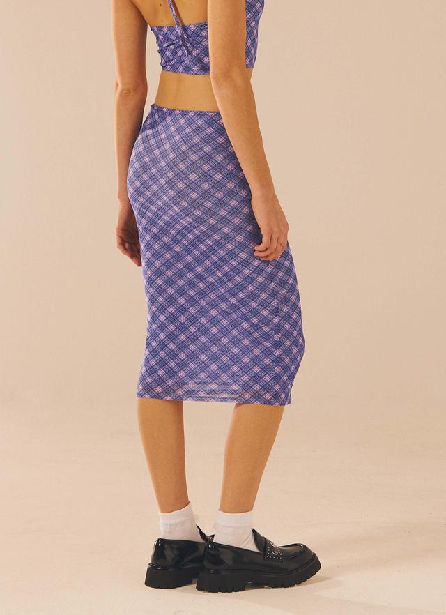 Valetta Vino Midi Skirt - Purple Haze Product Image