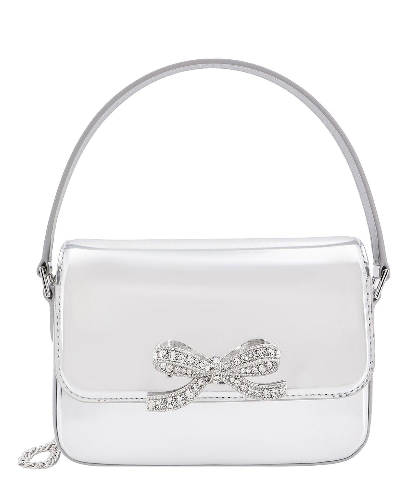 Shoulder Bag In Silver Product Image