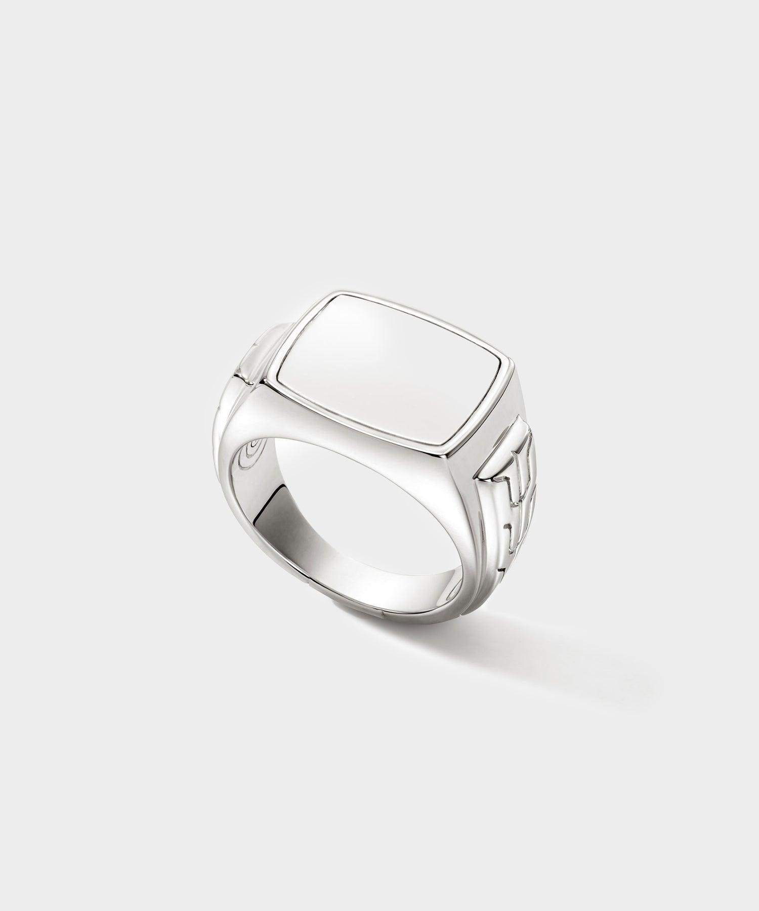 John Hardy Sterling Silver Signet Ring Product Image