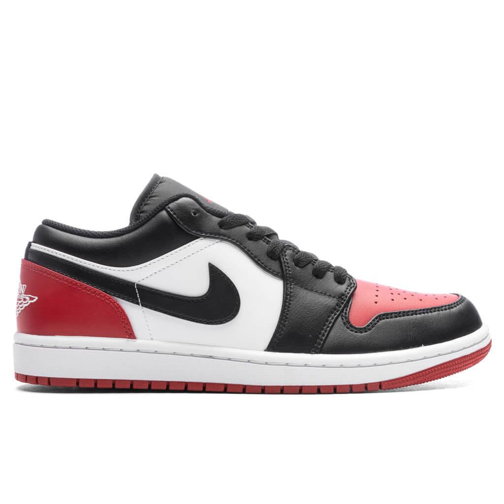 Air Jordan 1 Low - White/Black/Varsity Red Male Product Image