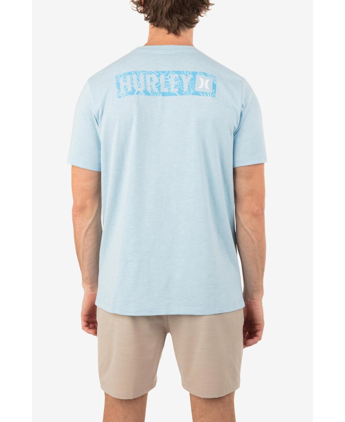 Hurley Mens Evd H2O-dri Box Third Slub Short Sleeve T-shirt Product Image