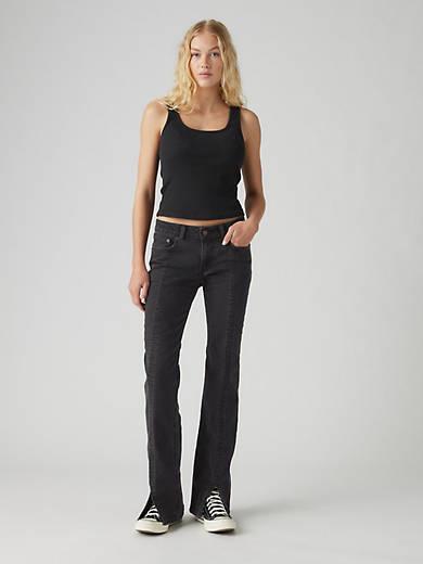 Seamed Superlow Bootcut Women's Jeans Product Image