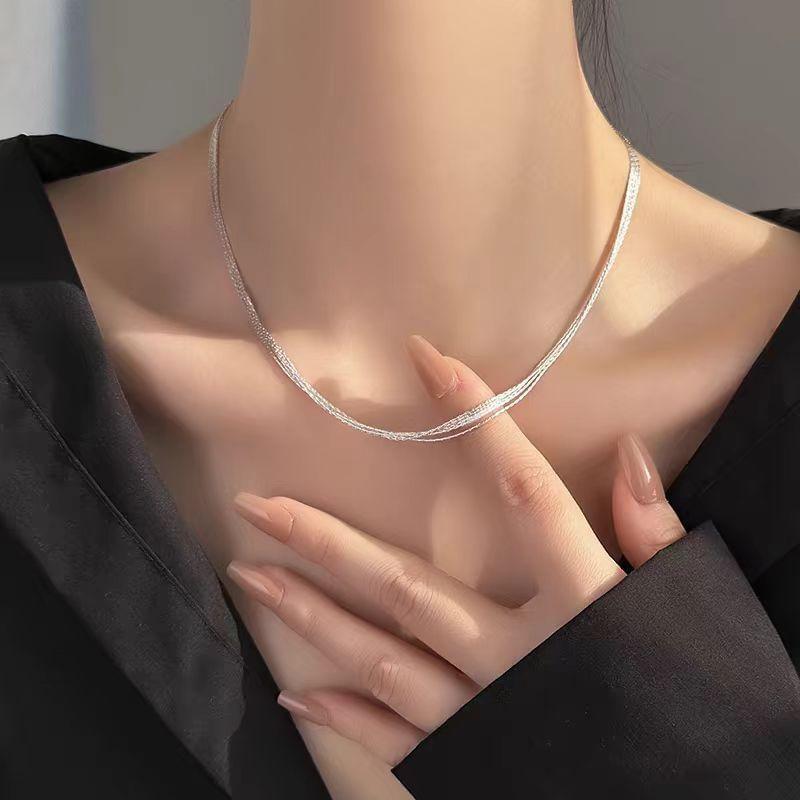 Layered Chain Necklace Product Image