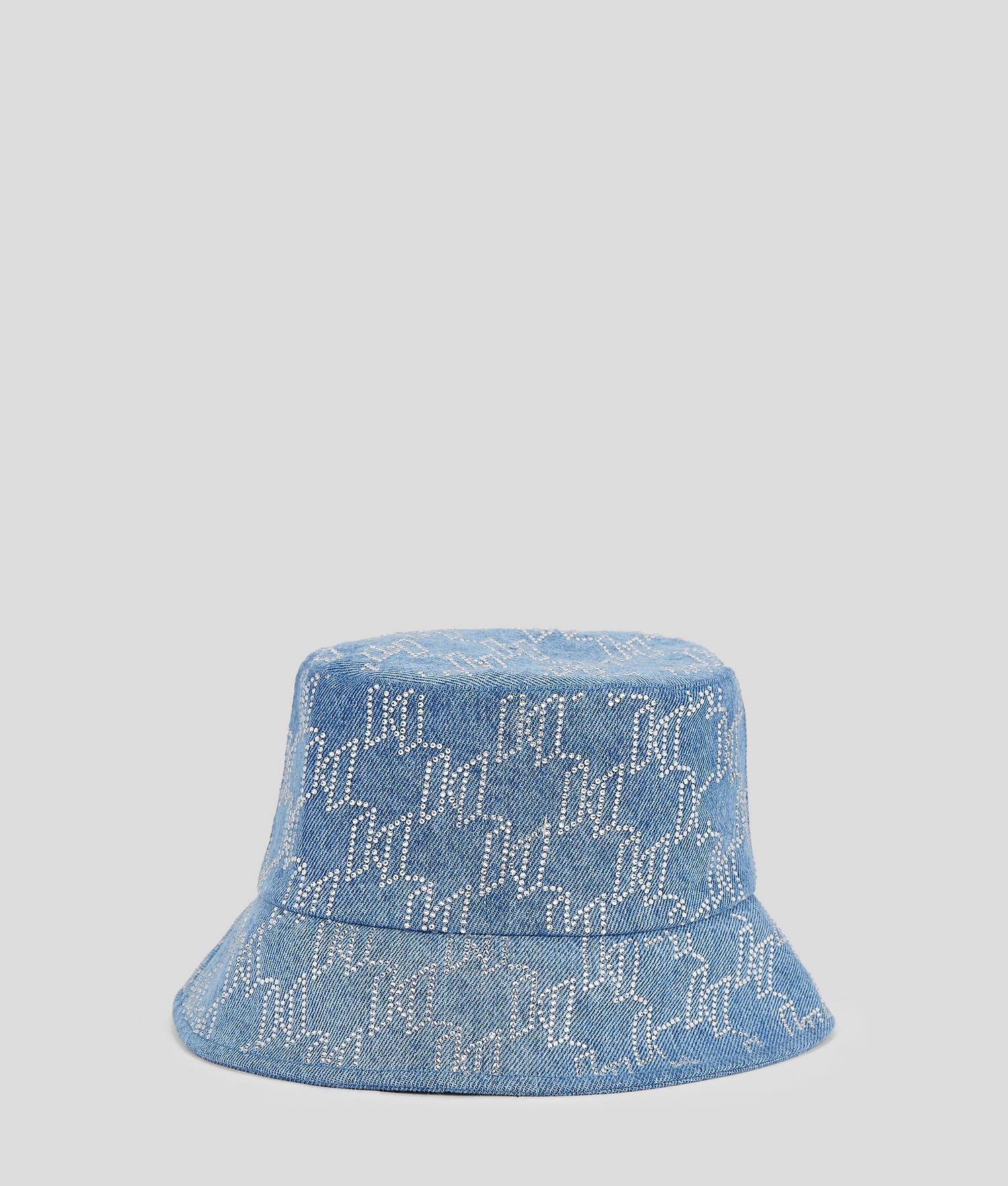 K/MONOGRAM RHINESTONE BUCKET HAT Product Image