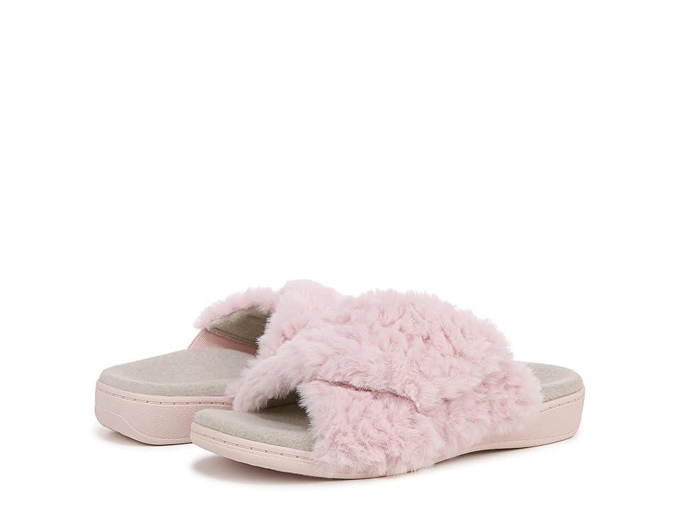 VIONIC Relax Ii Slides (Light Fabric) Women's Slippers Product Image