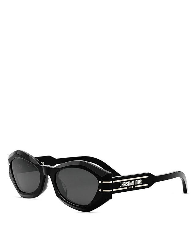 The DiorSignature B1U 55mm Butterfly Sunglasses Product Image