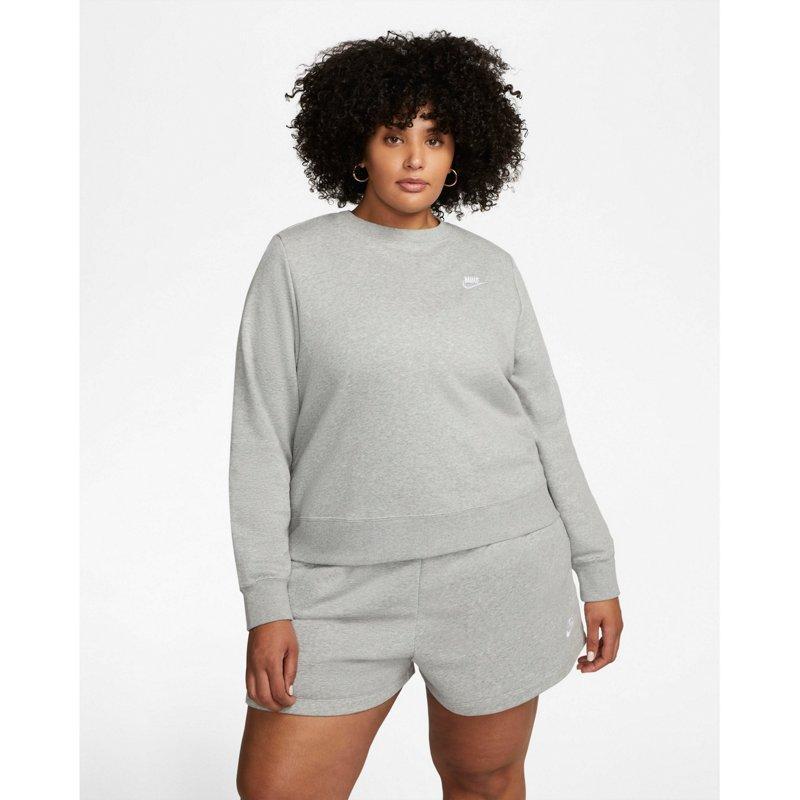 Nike Plus Size Active Sportswear Club Crewneck Fleece Sweatshirt product image