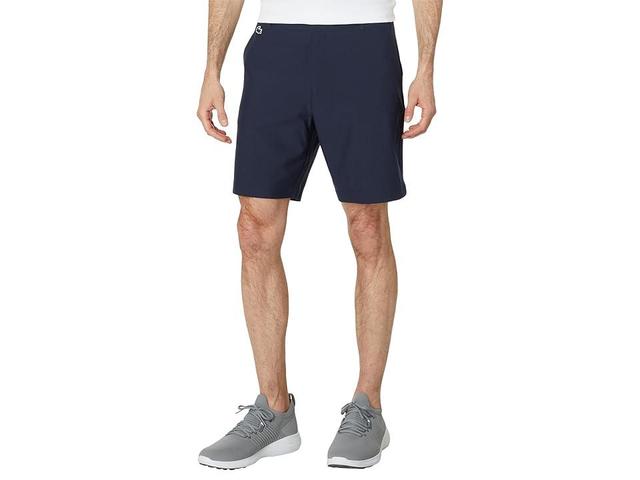 Lacoste Regular Fit Golf Bermuda Short Blue) Men's Shorts Product Image