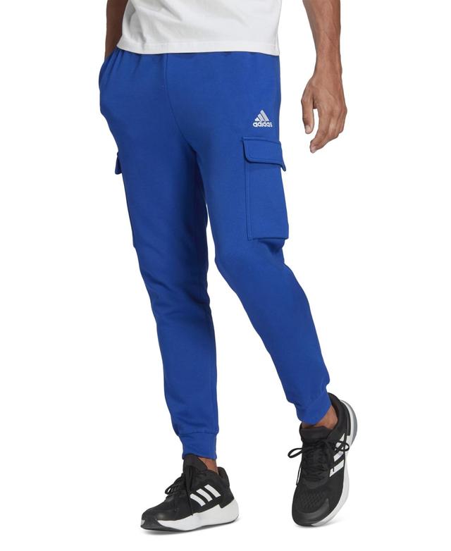 Mens adidas Essentials Tapered Fleece Cargo Pants Product Image