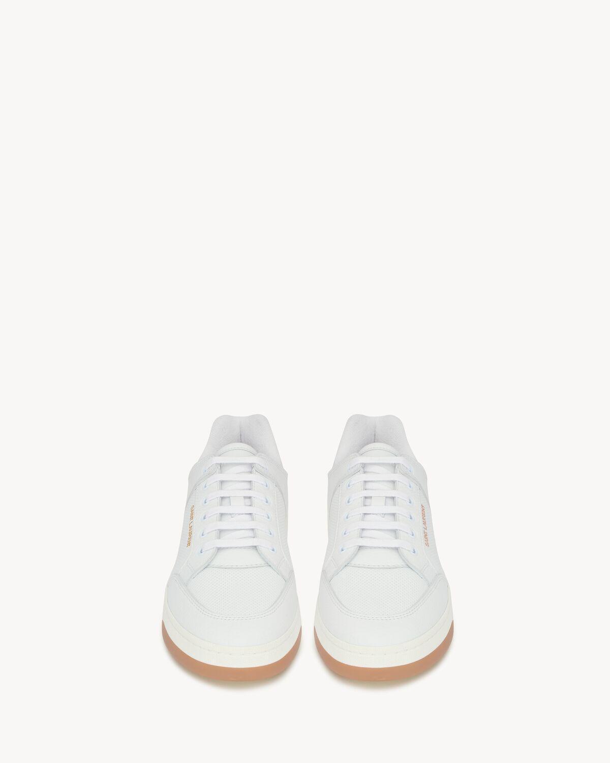 SL/61 sneakers in perforated leather | Saint Laurent | YSL.com Product Image