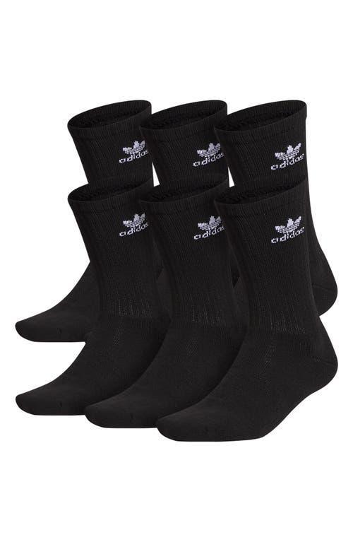 adidas Originals Mens adidas Originals Trefoil 6 Pack Crew Socks - Mens Product Image