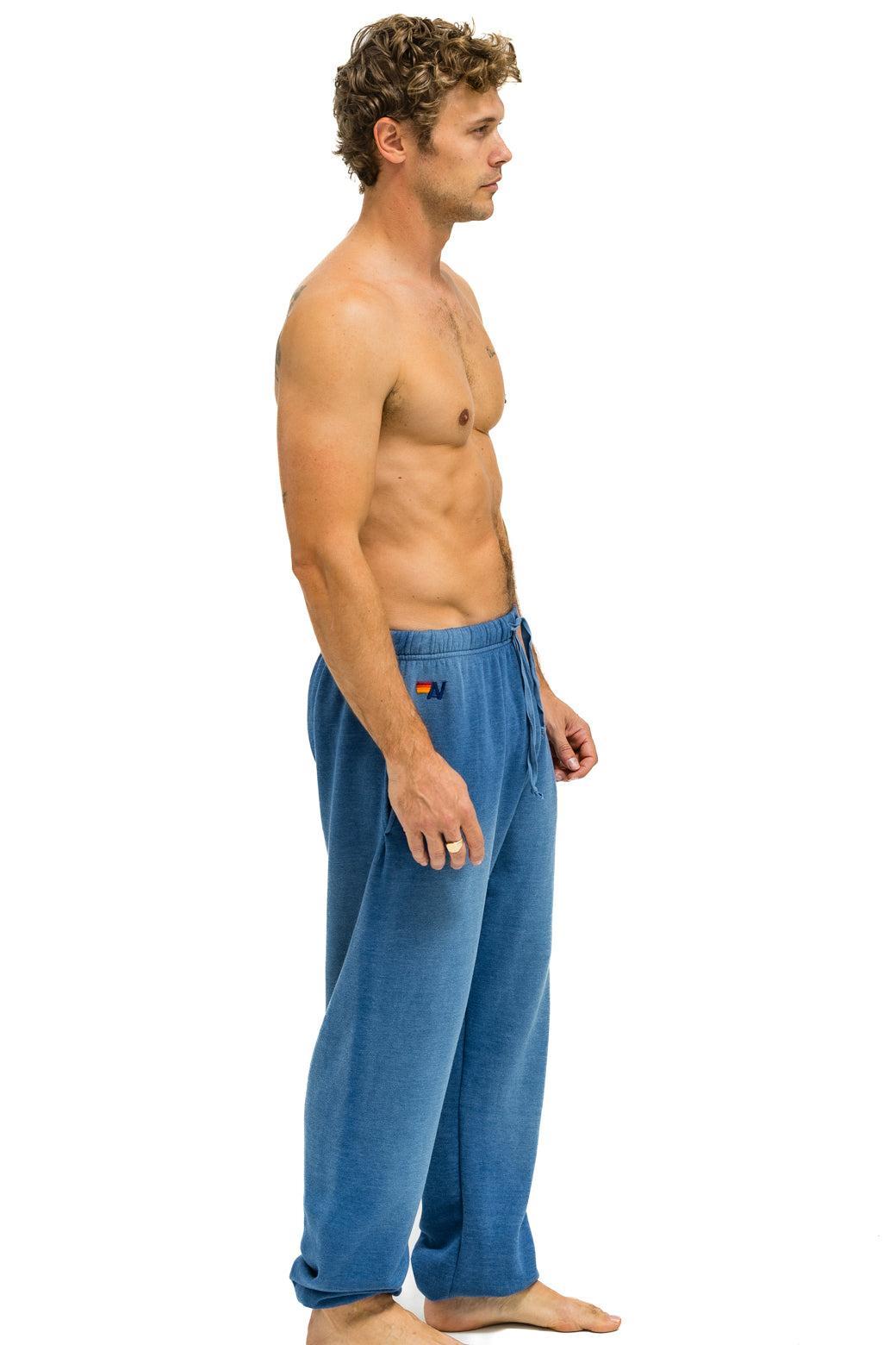 ESSENTIAL SWEATPANTS - FADED WATER Male Product Image