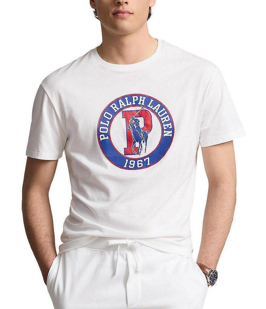 Polo Ralph Lauren Classic Fit Jersey Graphic Short Sleeve T-Shirt Product Image