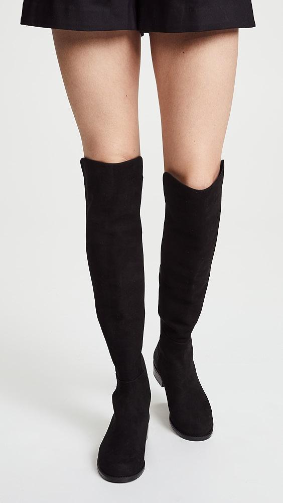 Stuart Weitzman 5050 Stretch Suede Boots | Shopbop Product Image