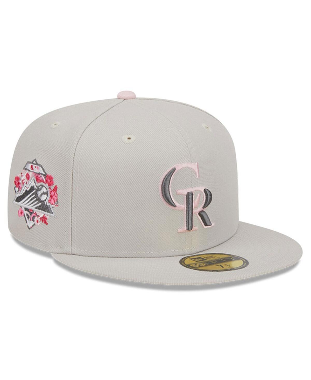 Mens New Era Khaki Colorado Rockies 2023 Mothers Day On-Field 59FIFTY Fitted Hat Product Image