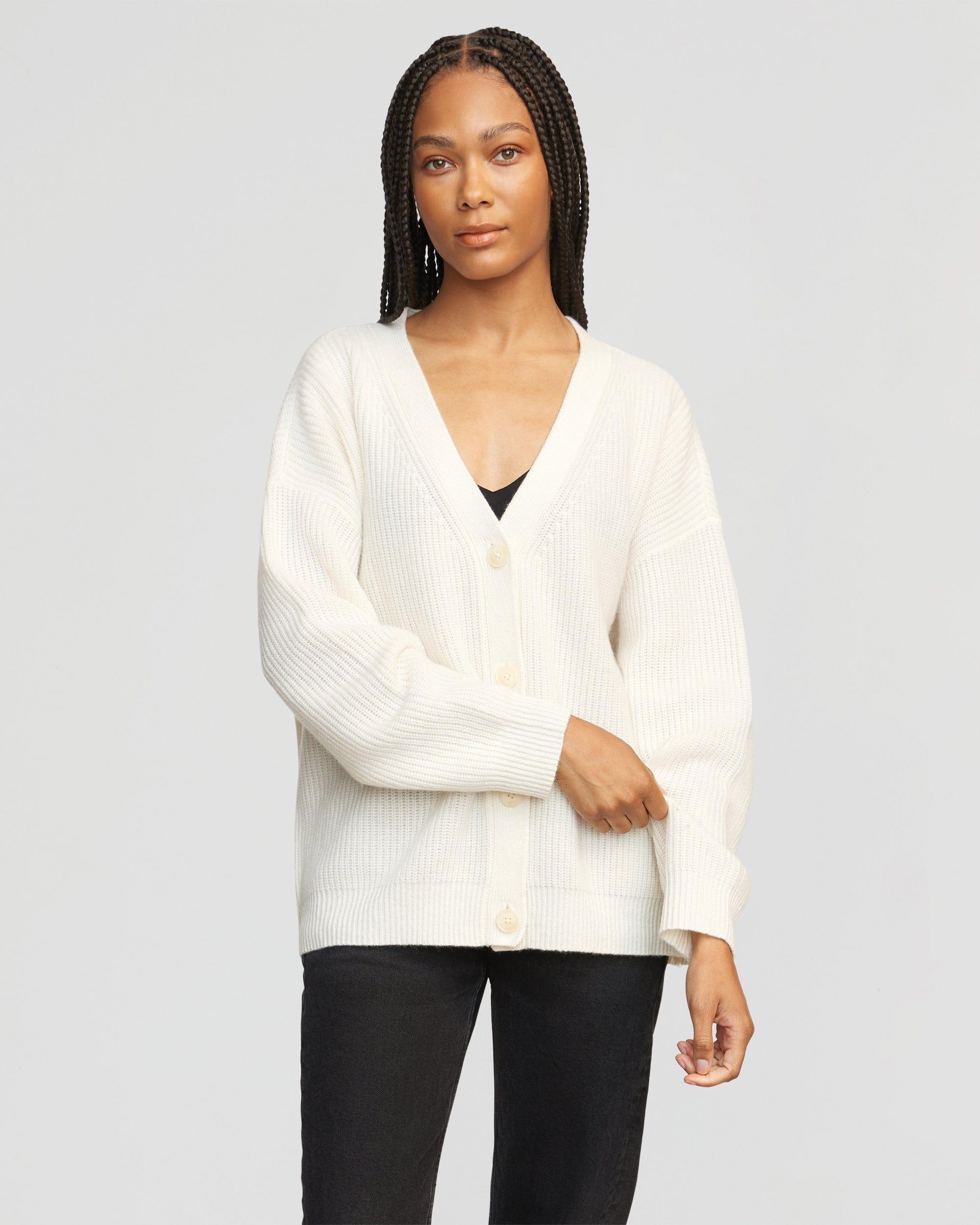 Ola Oversized Cashmere Cardigan Product Image