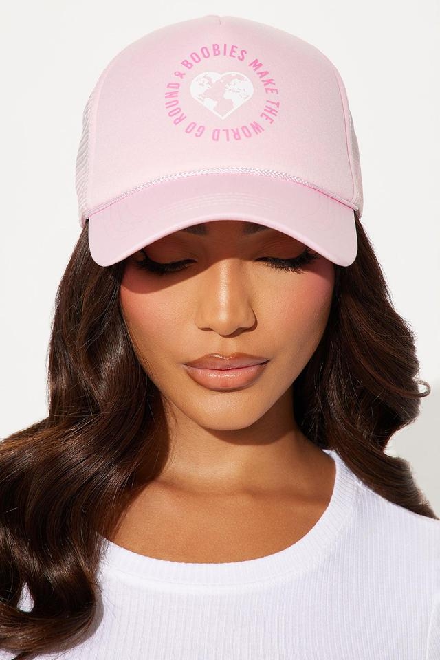 Breast Awareness Trucker Hat - Pink Product Image