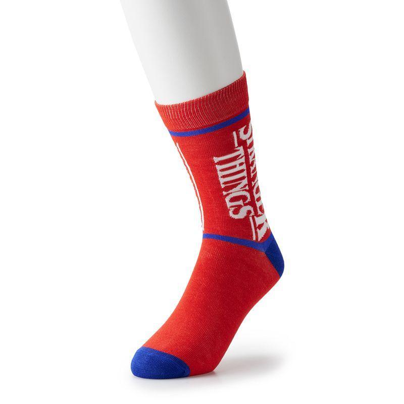 Mens Novelty Crew Socks Stranger Things Product Image