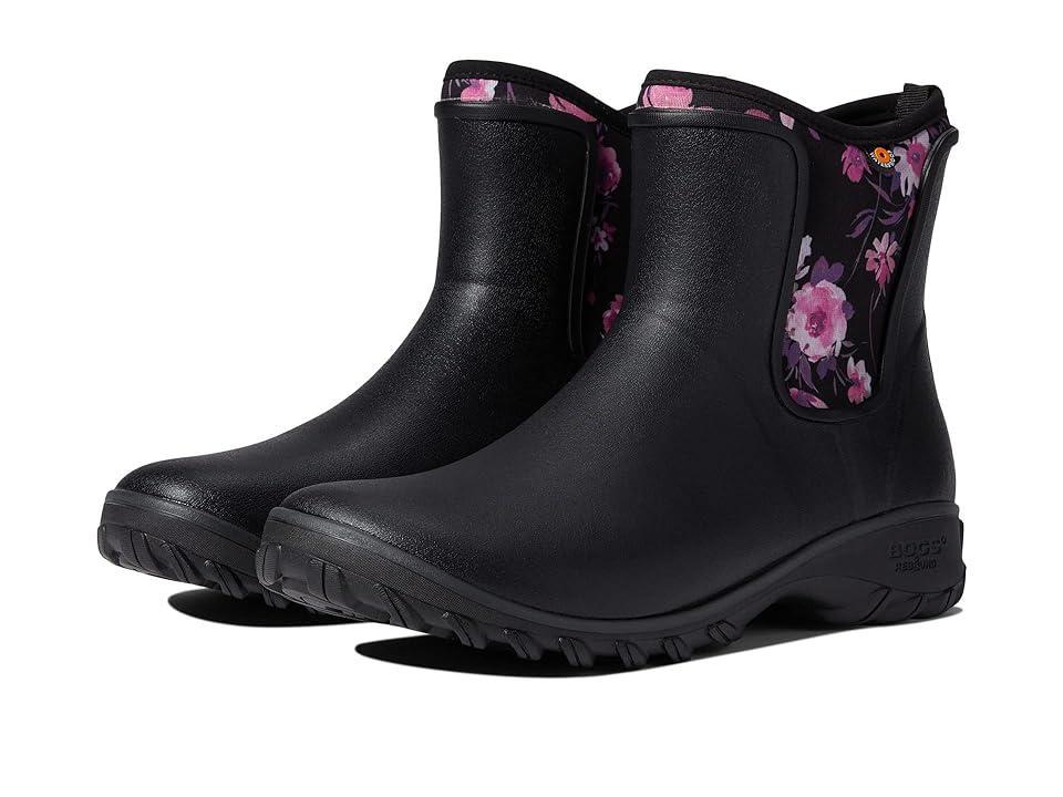 Bogs Sauvie Slip-On Boot Painterly (Black Multi) Women's Boots Product Image