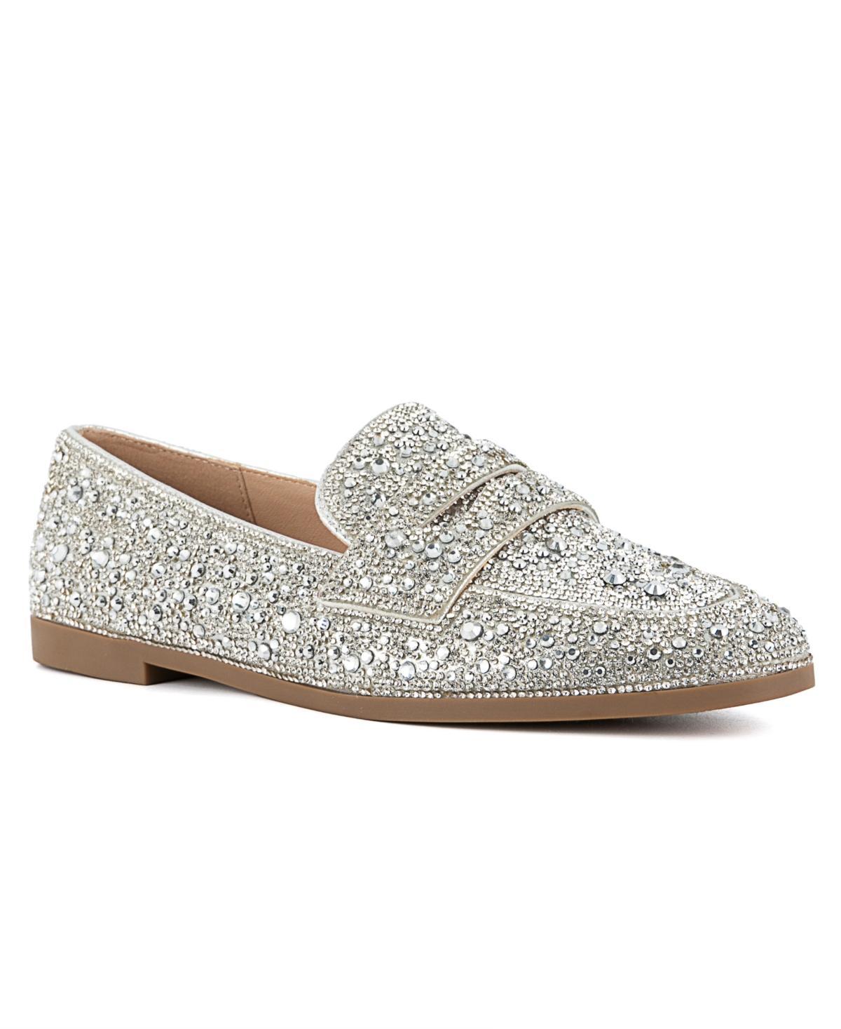 Juicy Couture Womens Caviar 2 Embellished Loafer Product Image