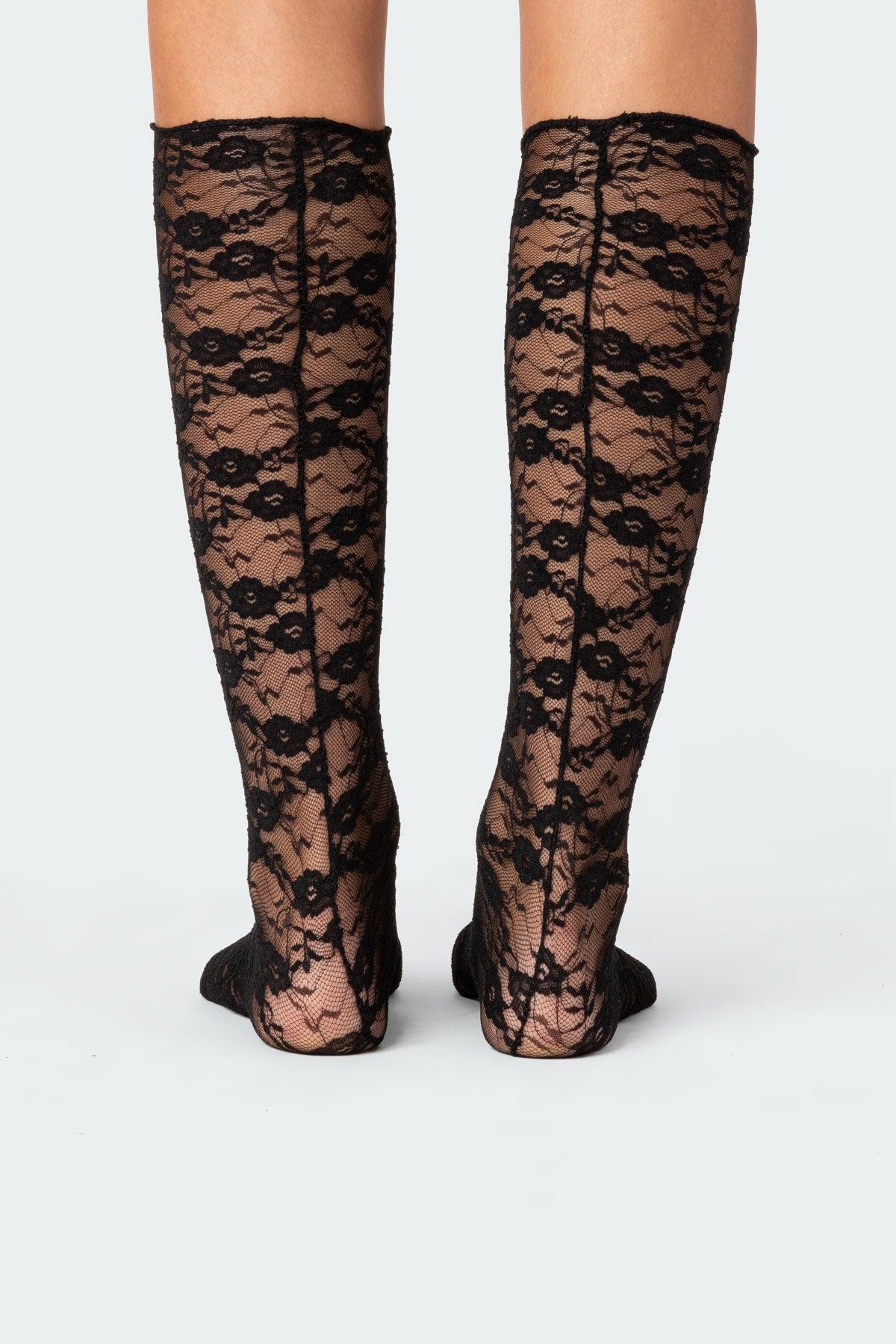 Sheer Lace Socks Product Image