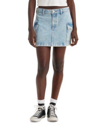 Levis Womens Cotton 94 Cargo Mini Skirt Product Image