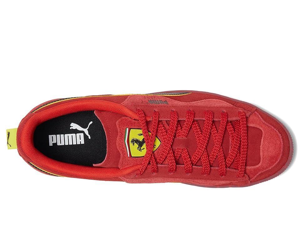 PUMA Ferrari Suede Trippy (Rosso Corsa/Puma Black) Men's Lace up casual Shoes Product Image