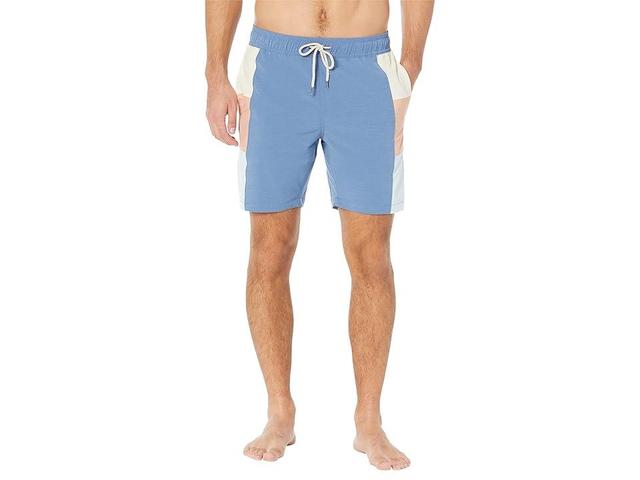 Faherty Multi Piece Beacon Trunks (Summer Horizon) Men's Swimwear Product Image