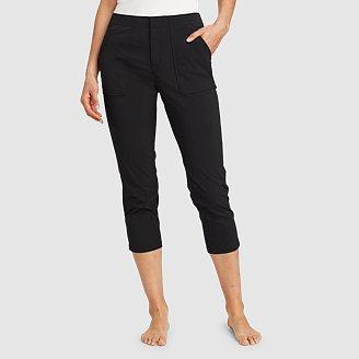 Womens Eddie Bauer Horizon High-Rise Crop Pants Purple Product Image