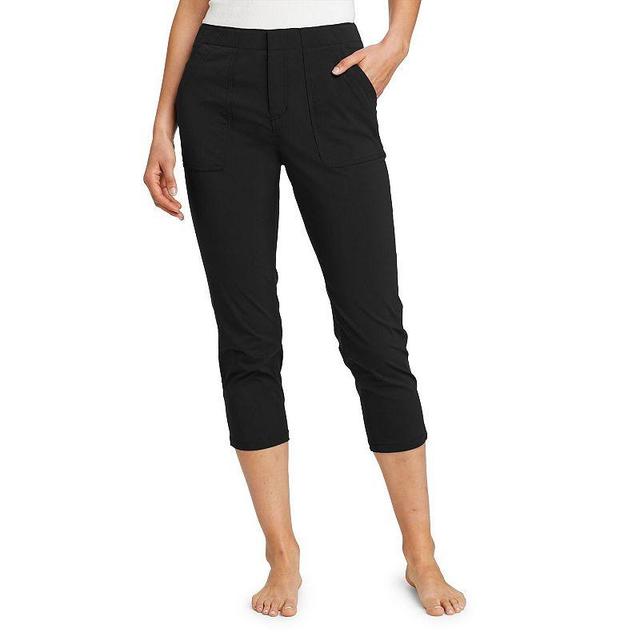 Womens Eddie Bauer Horizon High-Rise Crop Pants Purple Product Image