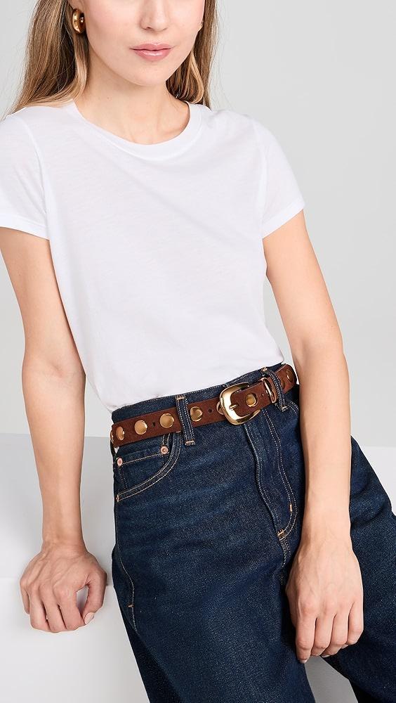 Madewell Essentials Western Studded Belt | Shopbop Product Image