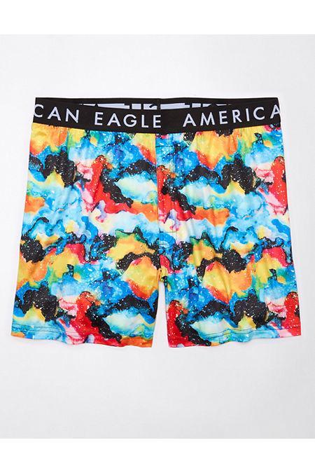 AEO Mens Watercolors Ultra Soft Pocket Boxer Short Men's Product Image