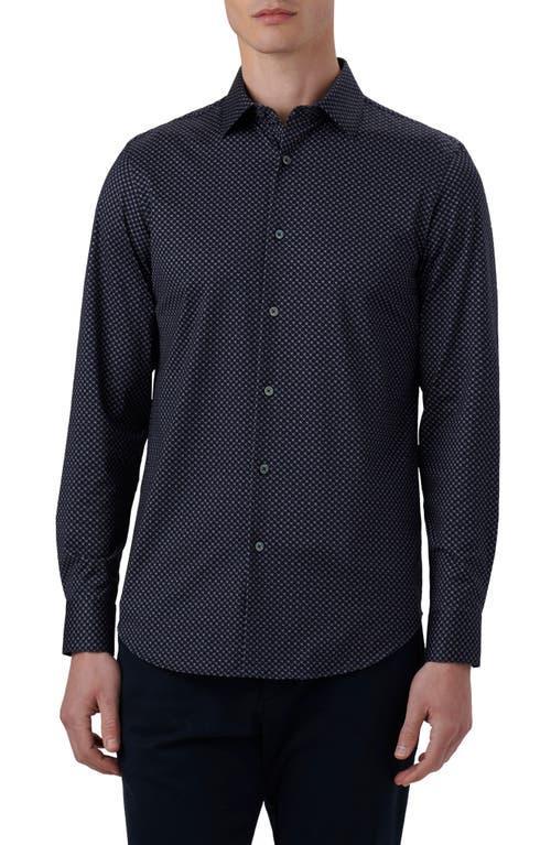 Mens James Ooohcotton Abstract-Print Sport Shirt Product Image