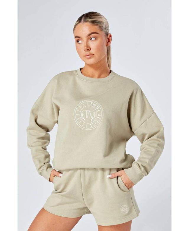 Womens Essentials Oversized Crewneck Sweatshirt Product Image