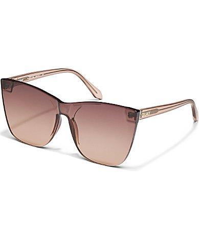 Quay Australia Womens Come Thru 57mm Cat Eye Sunglasses Product Image