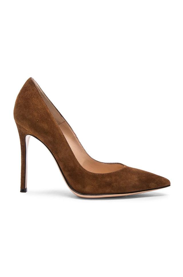 Gianvito Rossi Suede Gianvito Pumps Black. (also in 34, 35, 35.5, 36, 38.5, 39, 40). Product Image