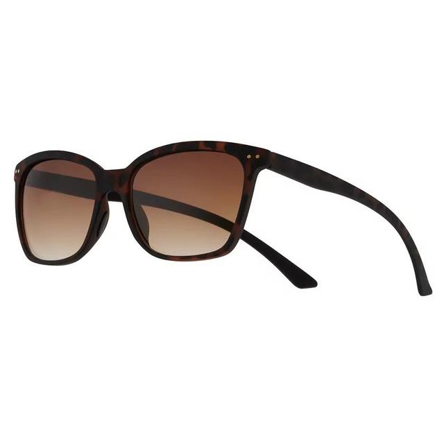 Womens Tek Gear 55mm Thin Square Modern Sunglasses Product Image