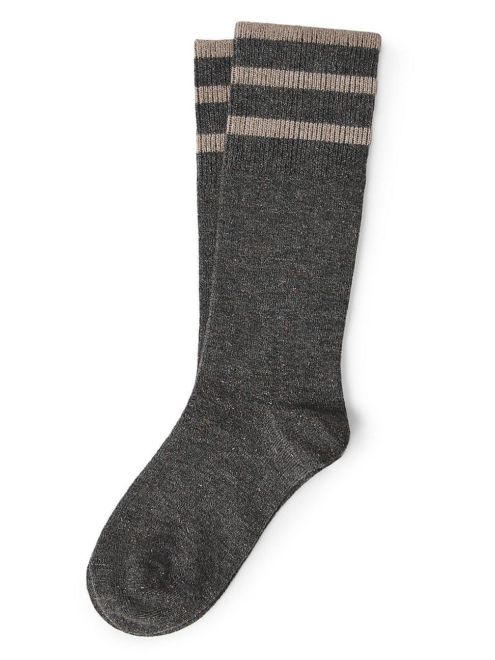 Womens Sparkling Cashmere Knit Socks Product Image