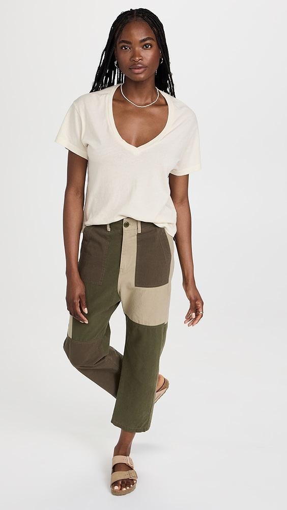 THE GREAT. The V Neck Tee | Shopbop Product Image