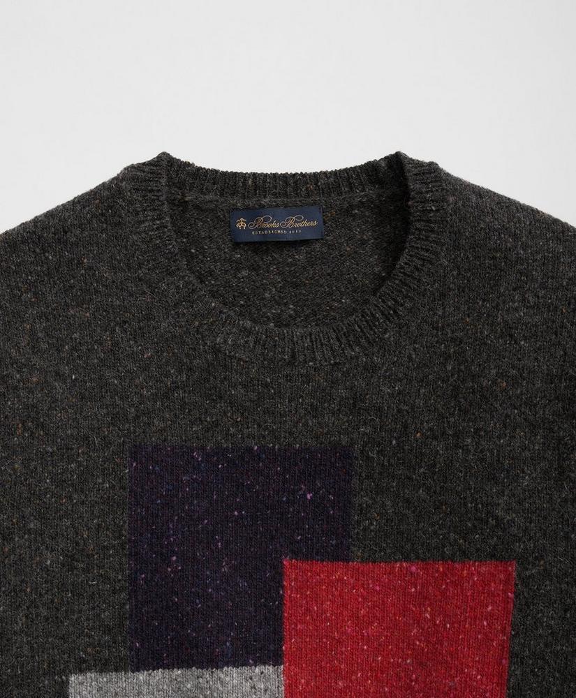 Colorblock Sweater in Merino Wool Product Image