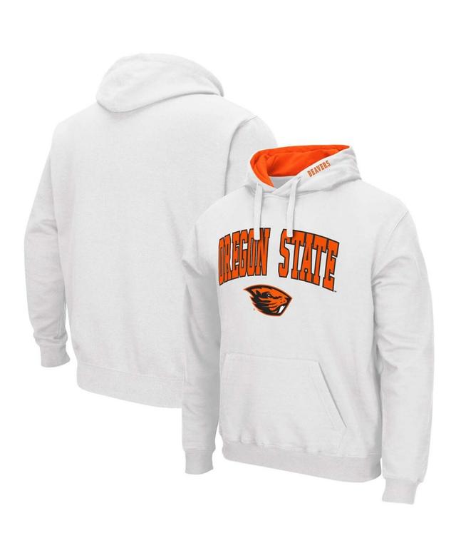 Mens Colosseum Oregon State Beavers Arch & Logo 3.0 Pullover Hoodie Product Image