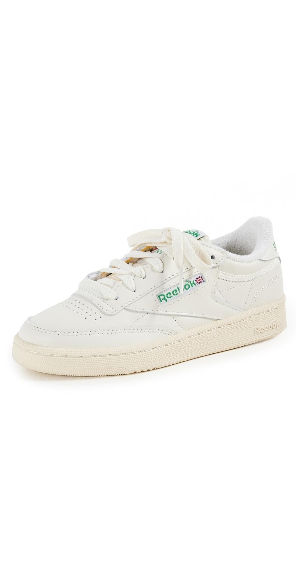 Reebok Mens Reebok Club C 85 Vintage - Mens Shoes Green/White Product Image