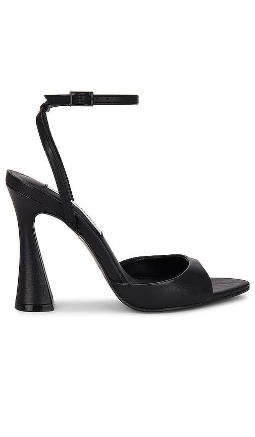 Steve Madden Beki Leather Sculptural Heel Dress Sandals Product Image